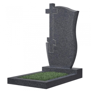 Фигурный памятник № 74 серый