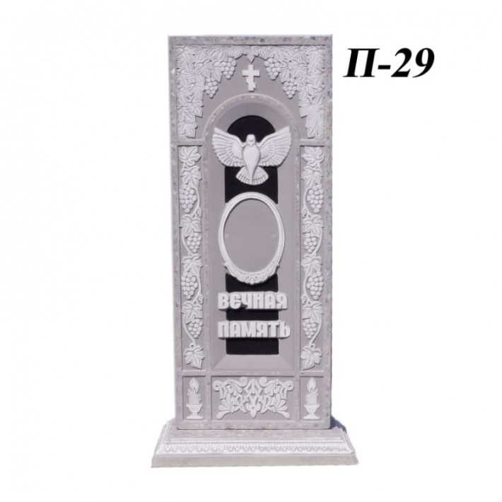 Памятник из мраморной крошки П-29